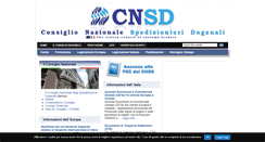 Desktop Screenshot of cnsd.it