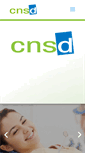 Mobile Screenshot of cnsd.fr